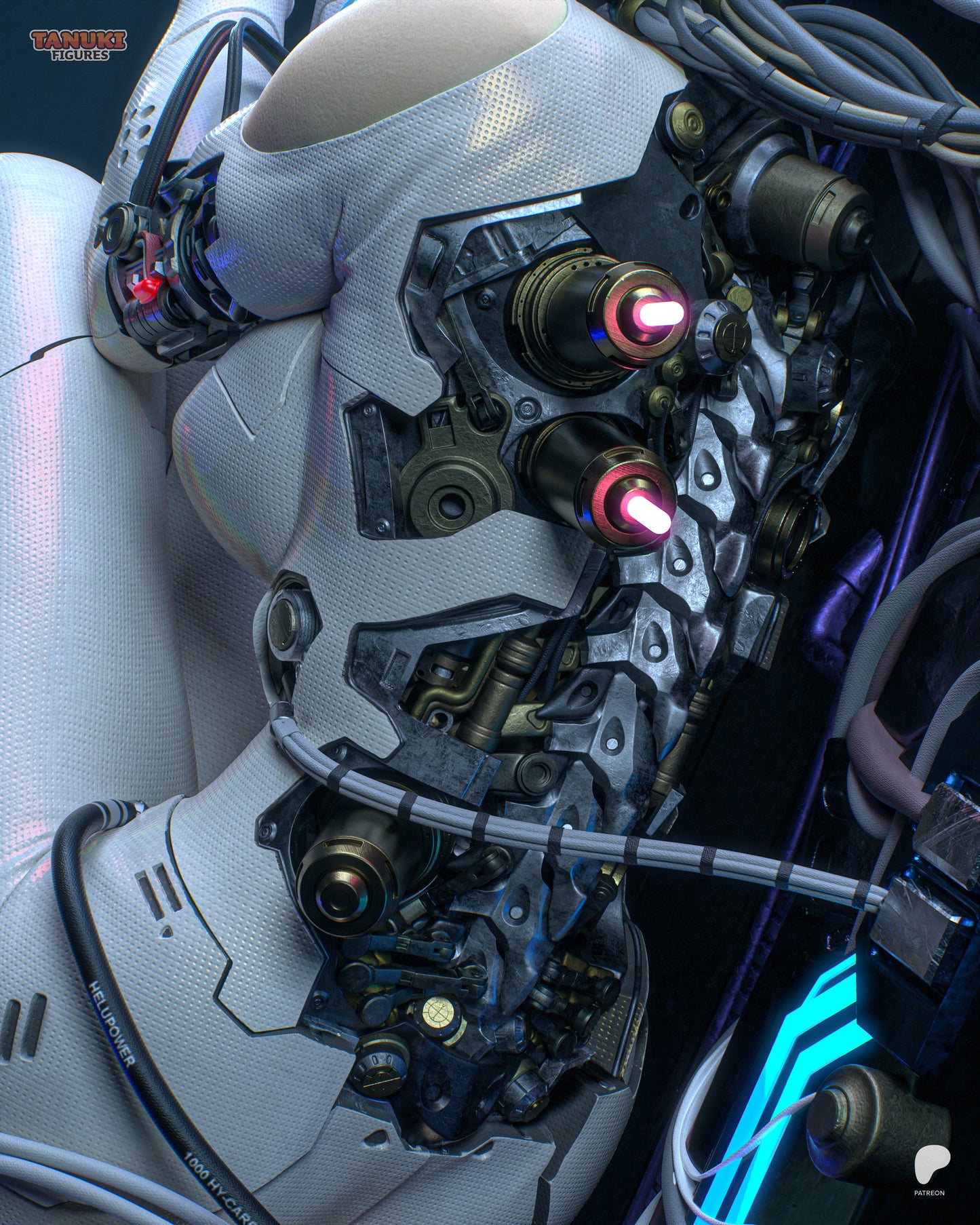 Motoko | Ghost in the Shell | Handcrafted Figure