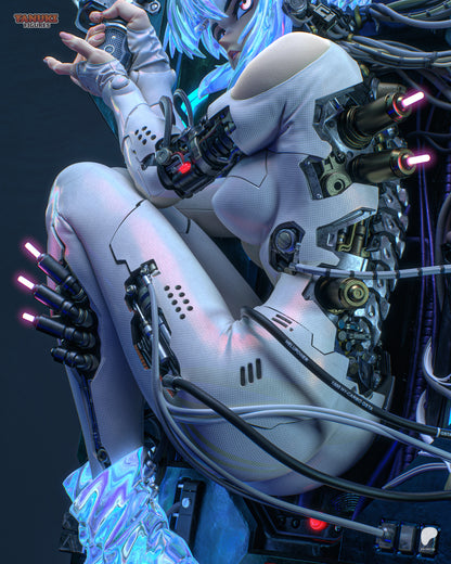 Motoko | Ghost in the Shell | Handcrafted Figure