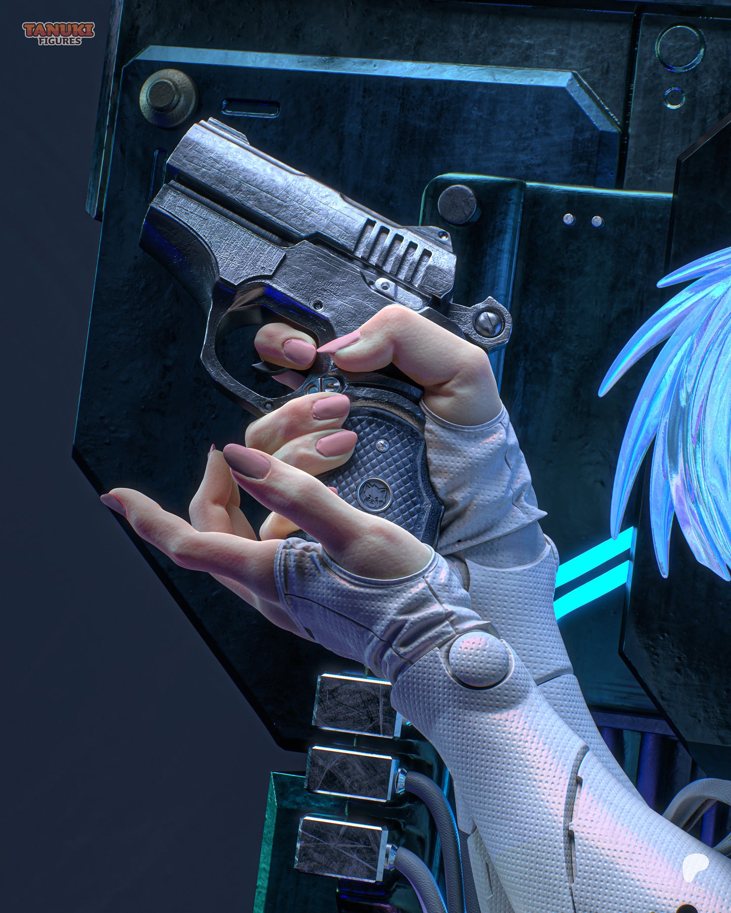 Motoko | Ghost in the Shell | Handcrafted Figure