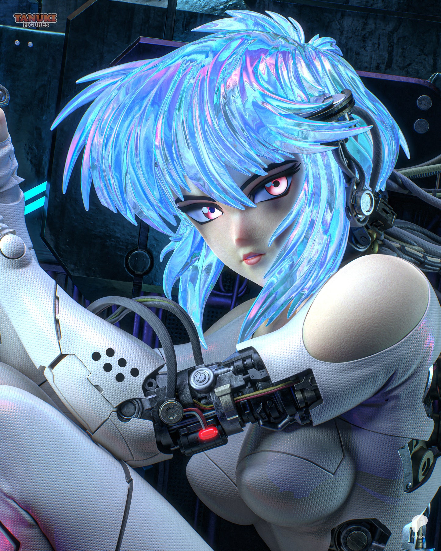 Motoko | Ghost in the Shell | Handcrafted Figure