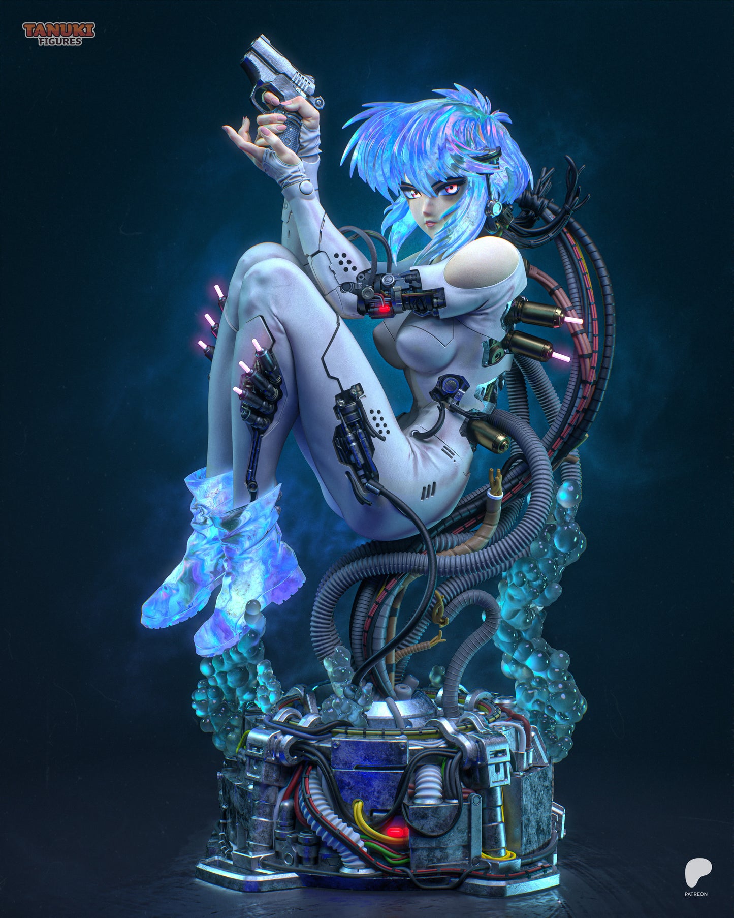 Motoko | Ghost in the Shell | Handcrafted Figure