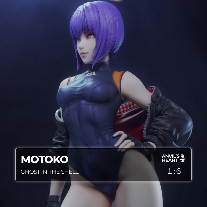 Motoko | Ghost in the Shell | Handcrafted Figure