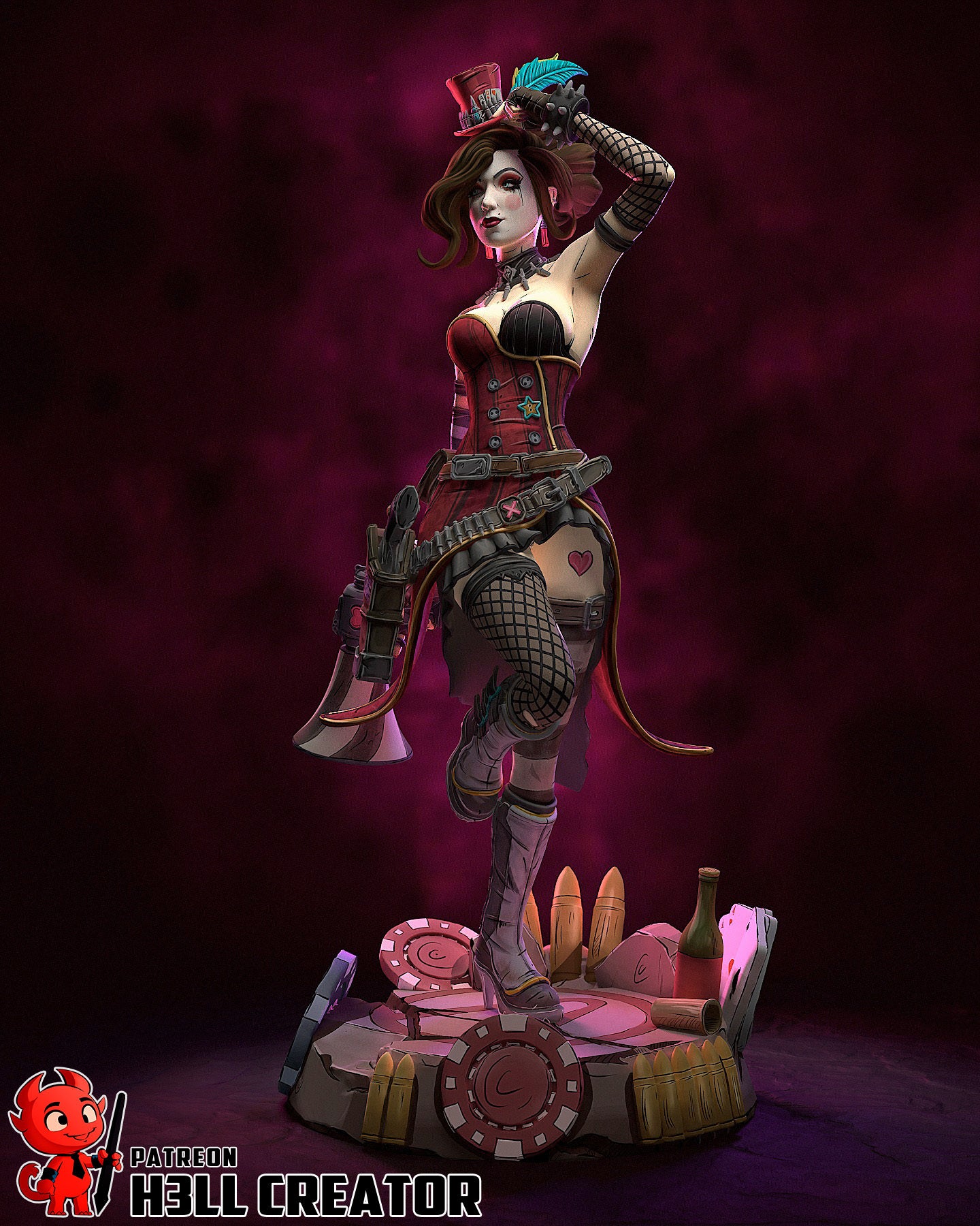 Mad Moxxi | Borderlands 3 | Handcrafted Figure