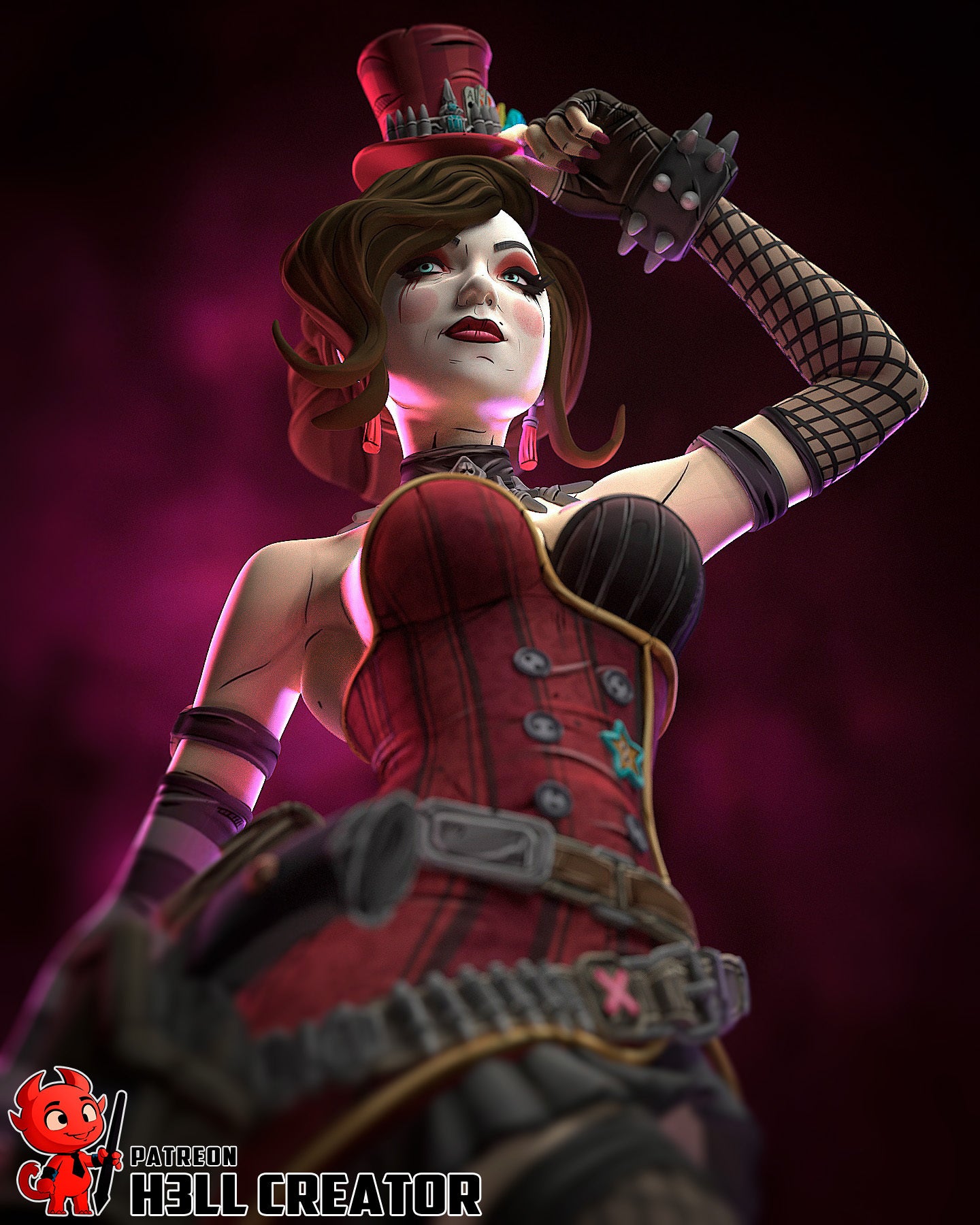Mad Moxxi | Borderlands 3 | Handcrafted Figure