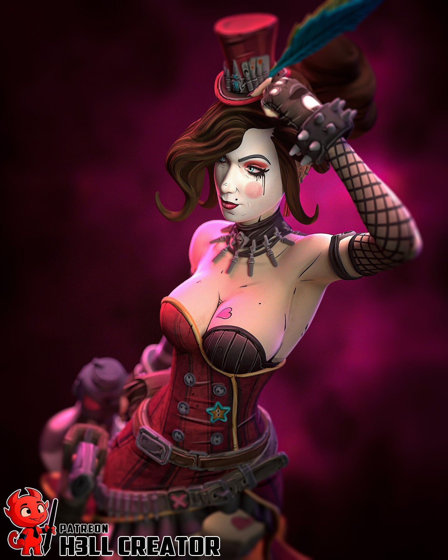 Mad Moxxi | Borderlands 3 | Handcrafted Figure