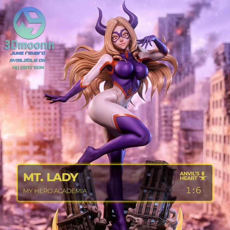 Mt. Lady | My Hero Academia | Handcrafted Figure