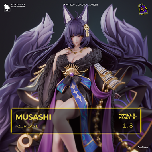 Musashi | Azur Lane | Handcrafted Figure