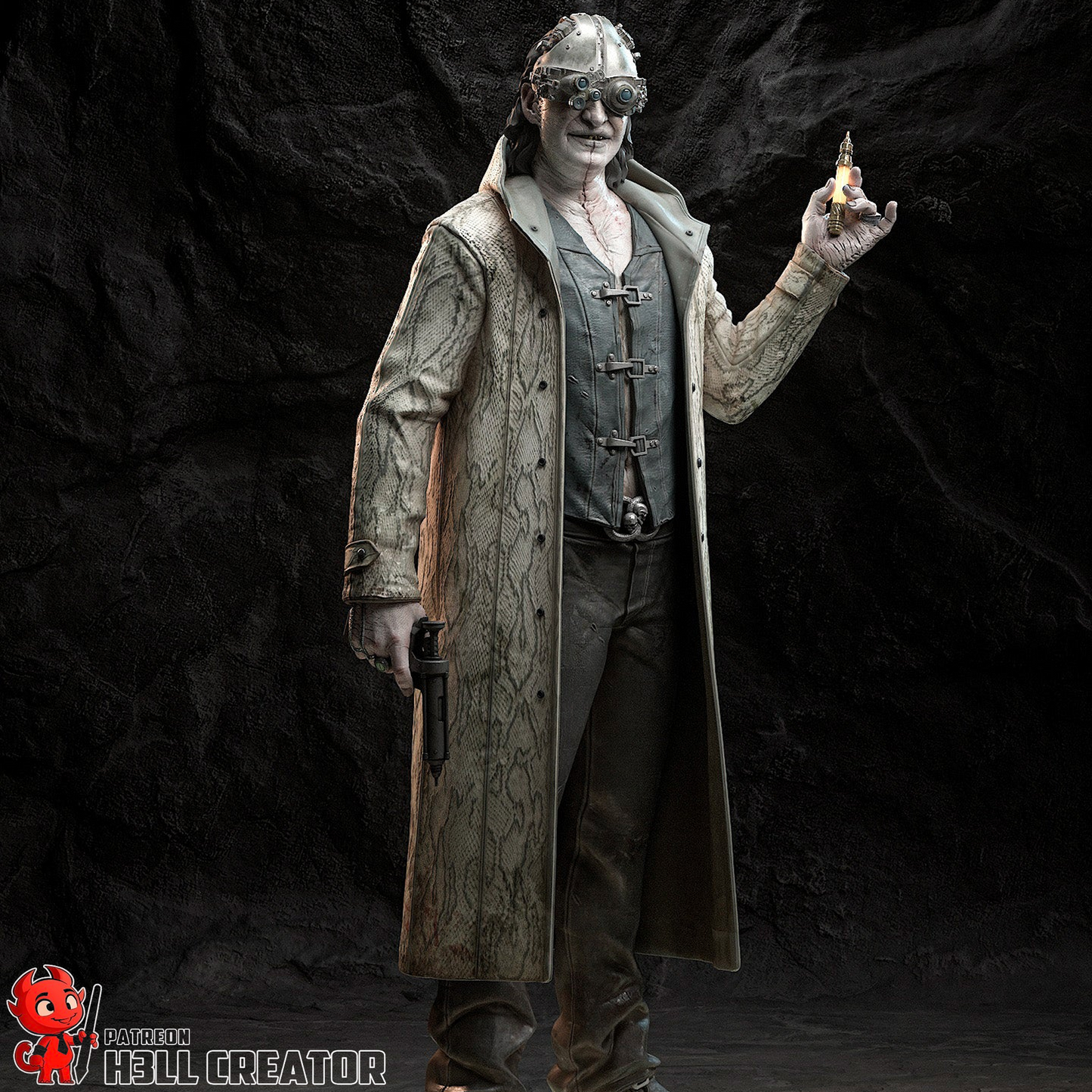 Mutant Scientist | Handcrafted Figure