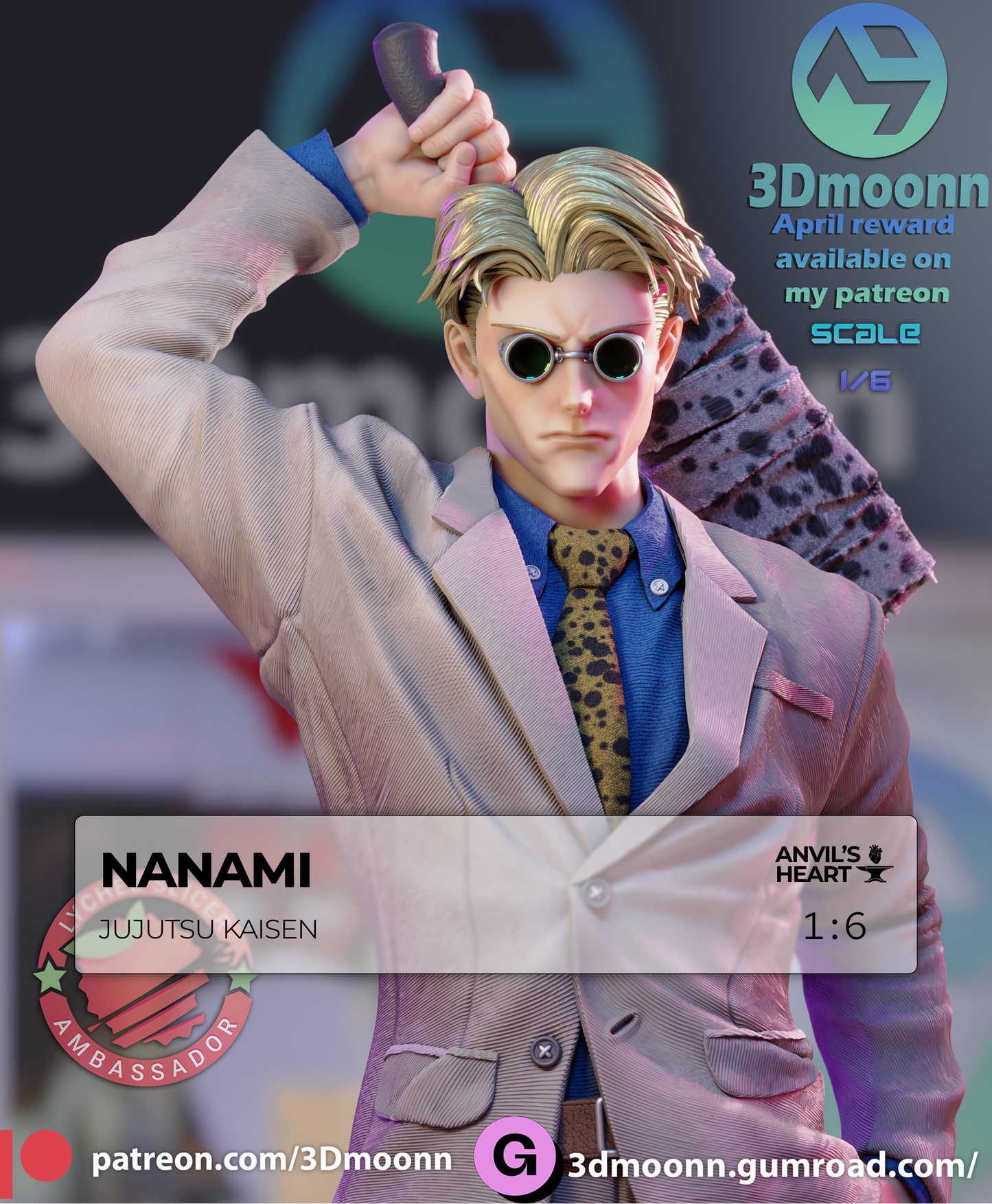 Nanami | Jujutsu Kaisen | Handcrafted Figure
