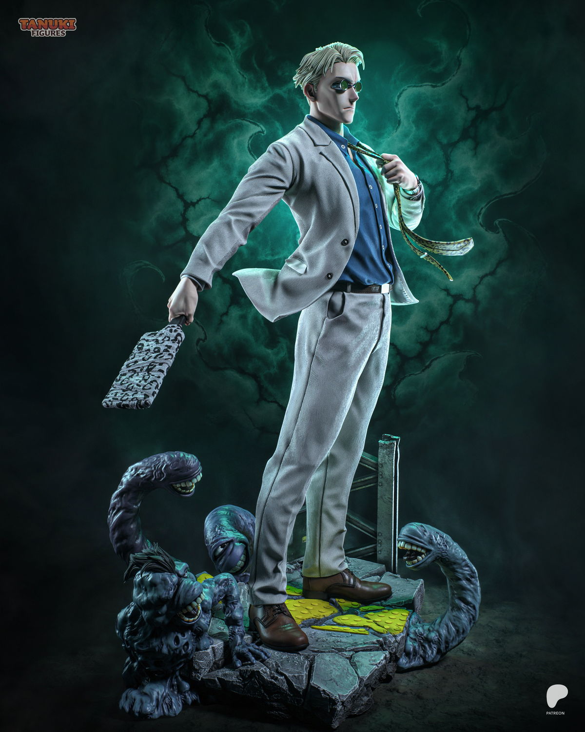 Business Suit Sorcerer | Handcrafted Figure