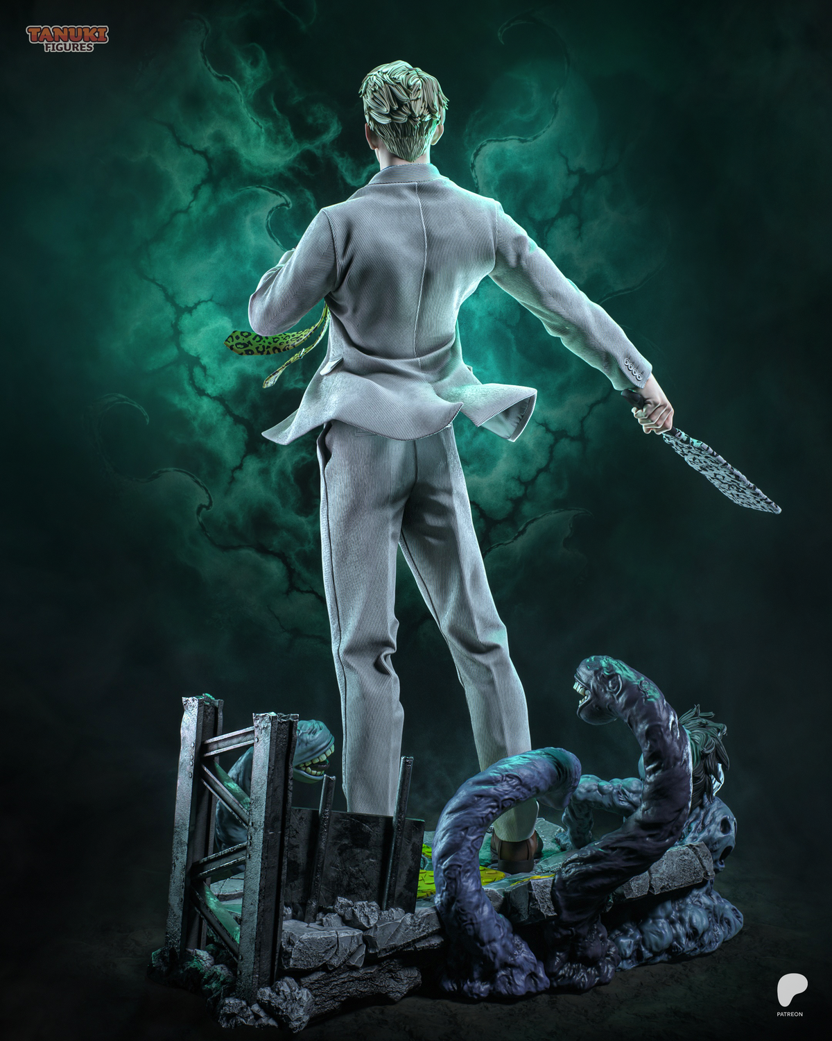 Business Suit Sorcerer | Handcrafted Figure