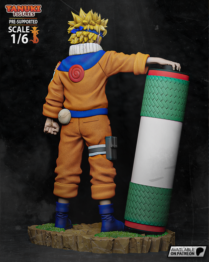 The yellow-haired guy | Shinobi | Handcrafted Figure