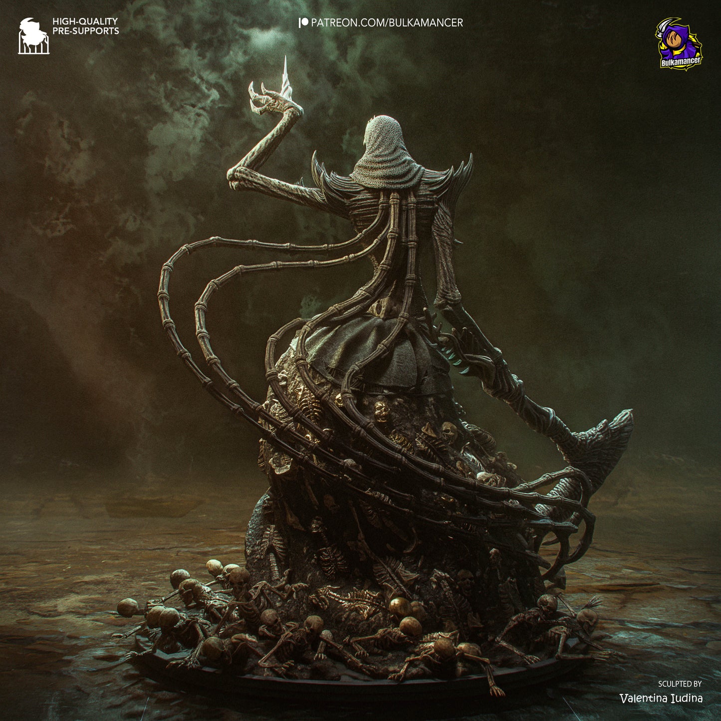Queen of Dark Longing | Handcrafted Figure
