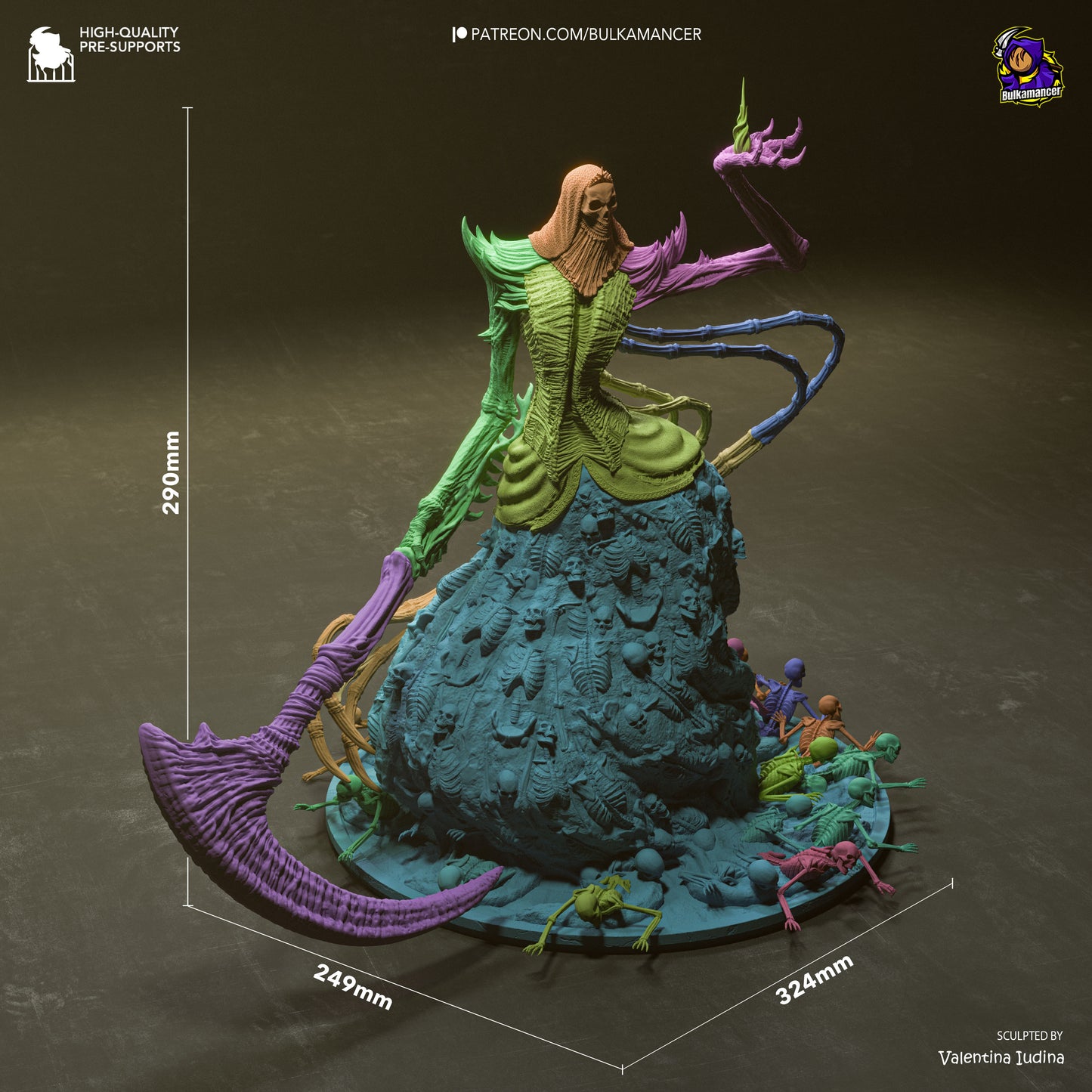 Queen of Dark Longing | Handcrafted Figure