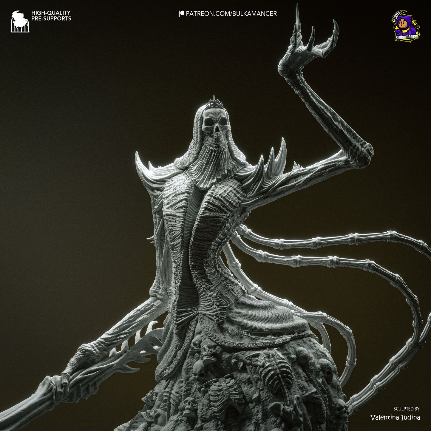 Queen of Dark Longing | Handcrafted Figure