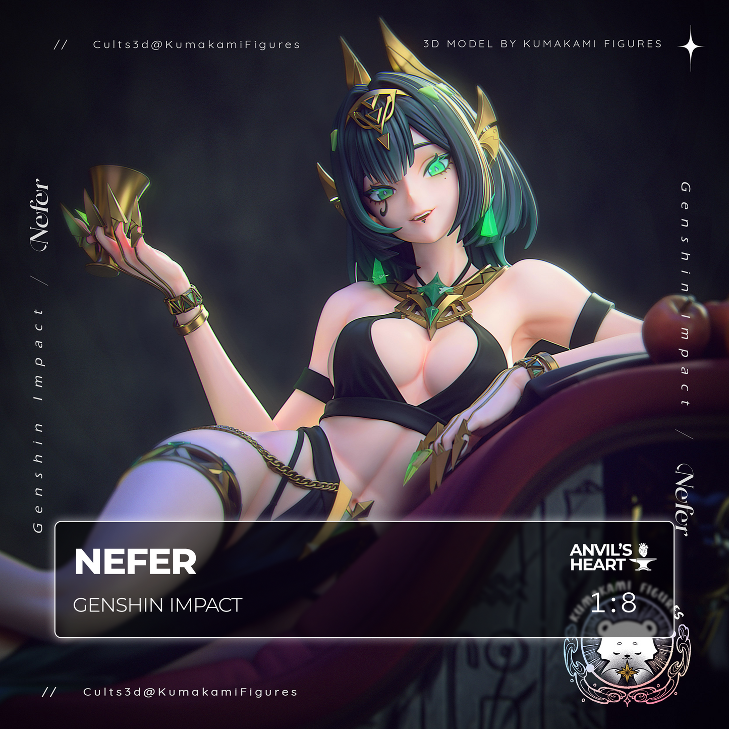 Nefer | Genshin Impact | Handcrafted Figure