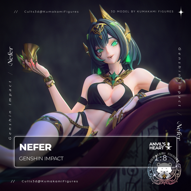 Nefer | Genshin Impact | Handcrafted Figure