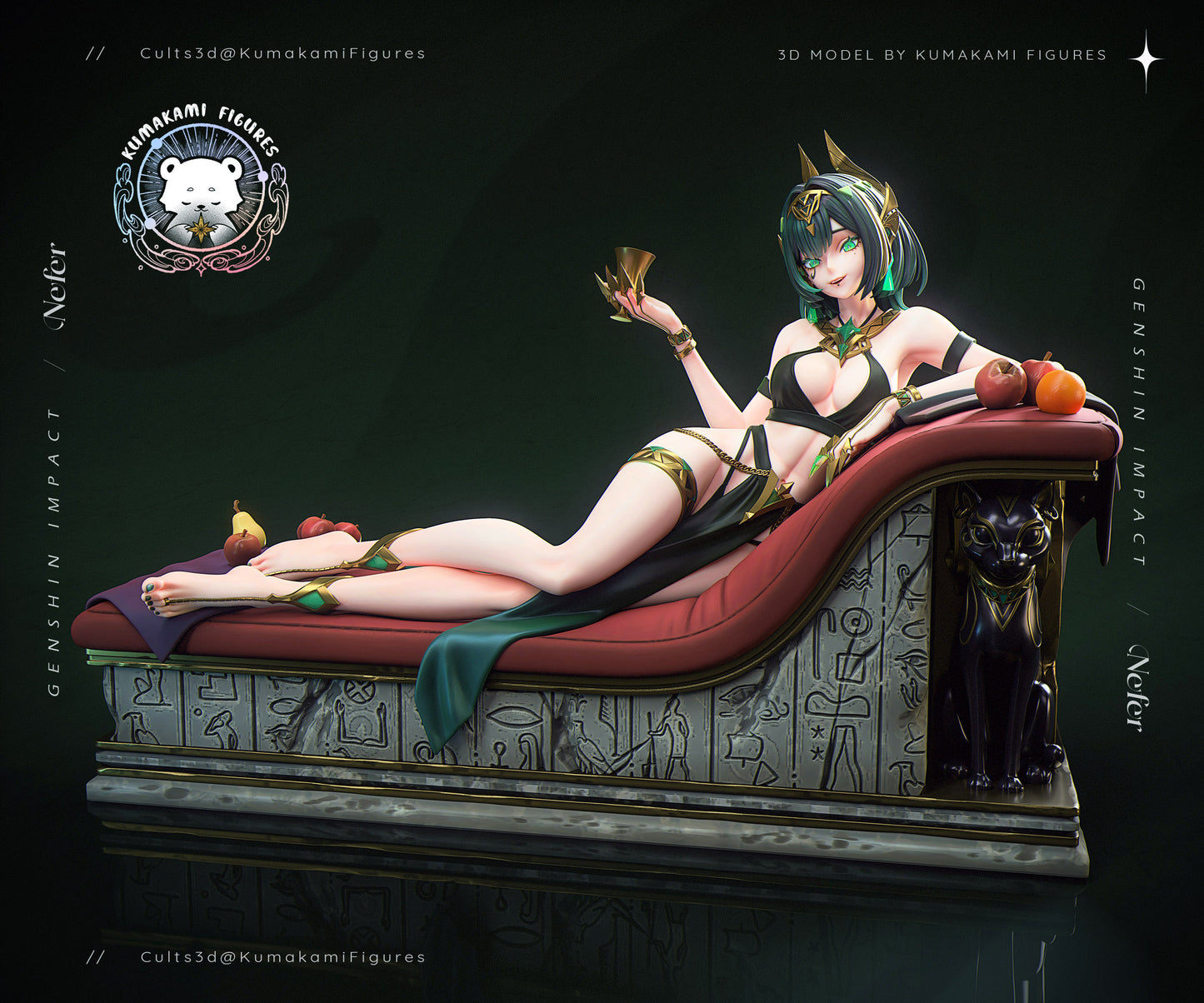 Nefer | Genshin Impact | Handcrafted Figure