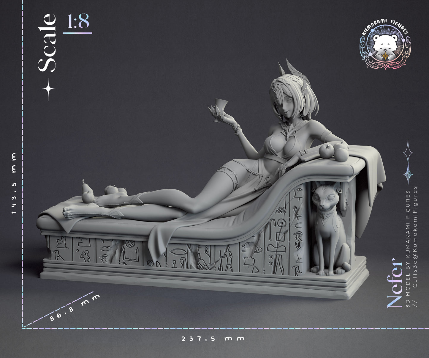 Nefer | Genshin Impact | Handcrafted Figure