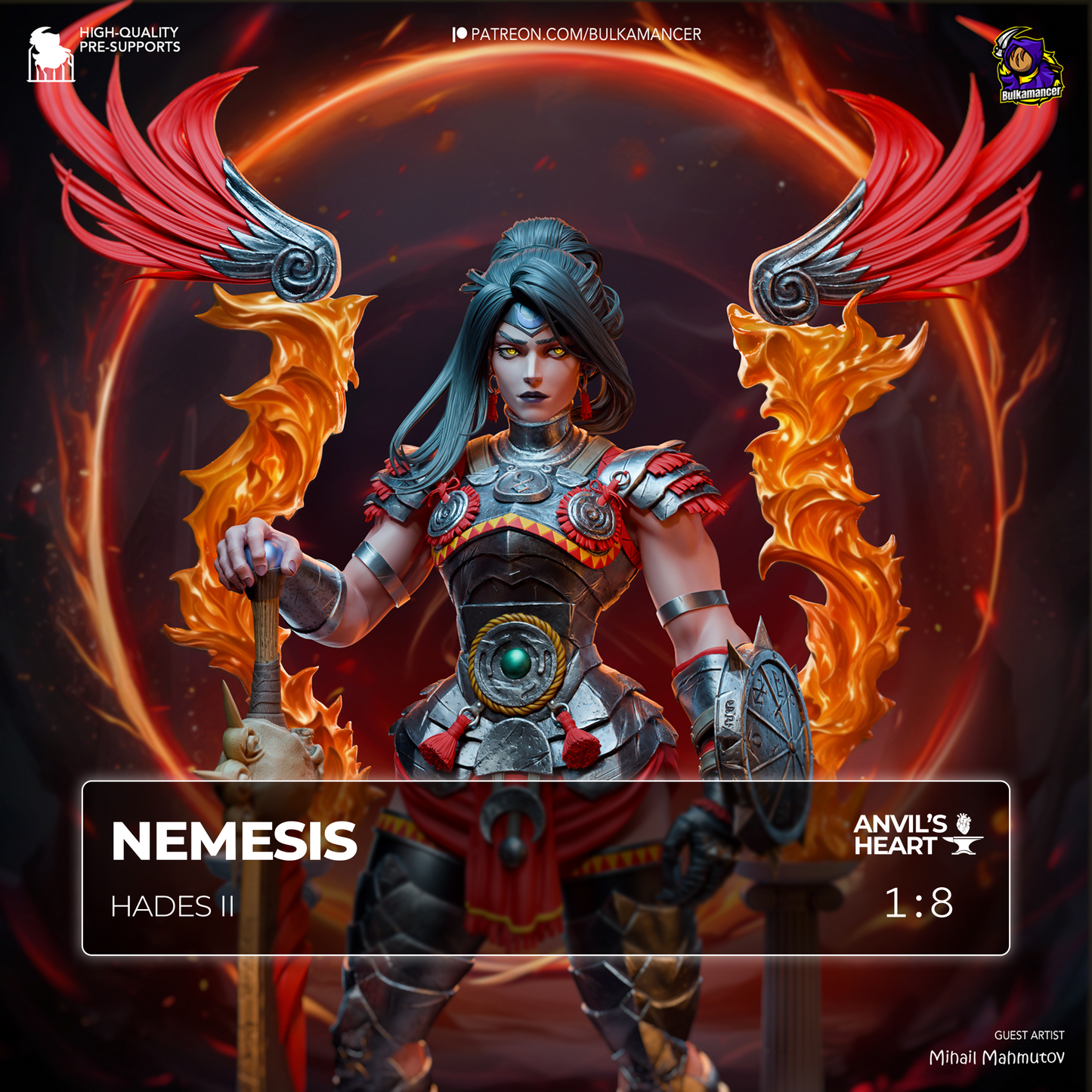Nemesis | Hades II | Handcrafted Figure