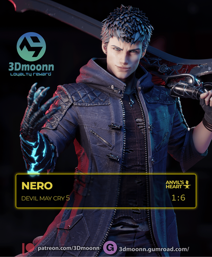 Nero | Devil May Cry 5 | Handcrafted Figure