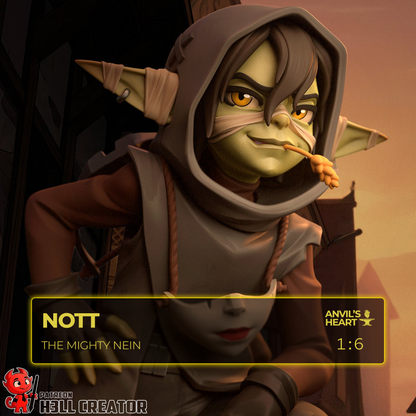 Nott | The Mighty Nein | Handcrafted Figure
