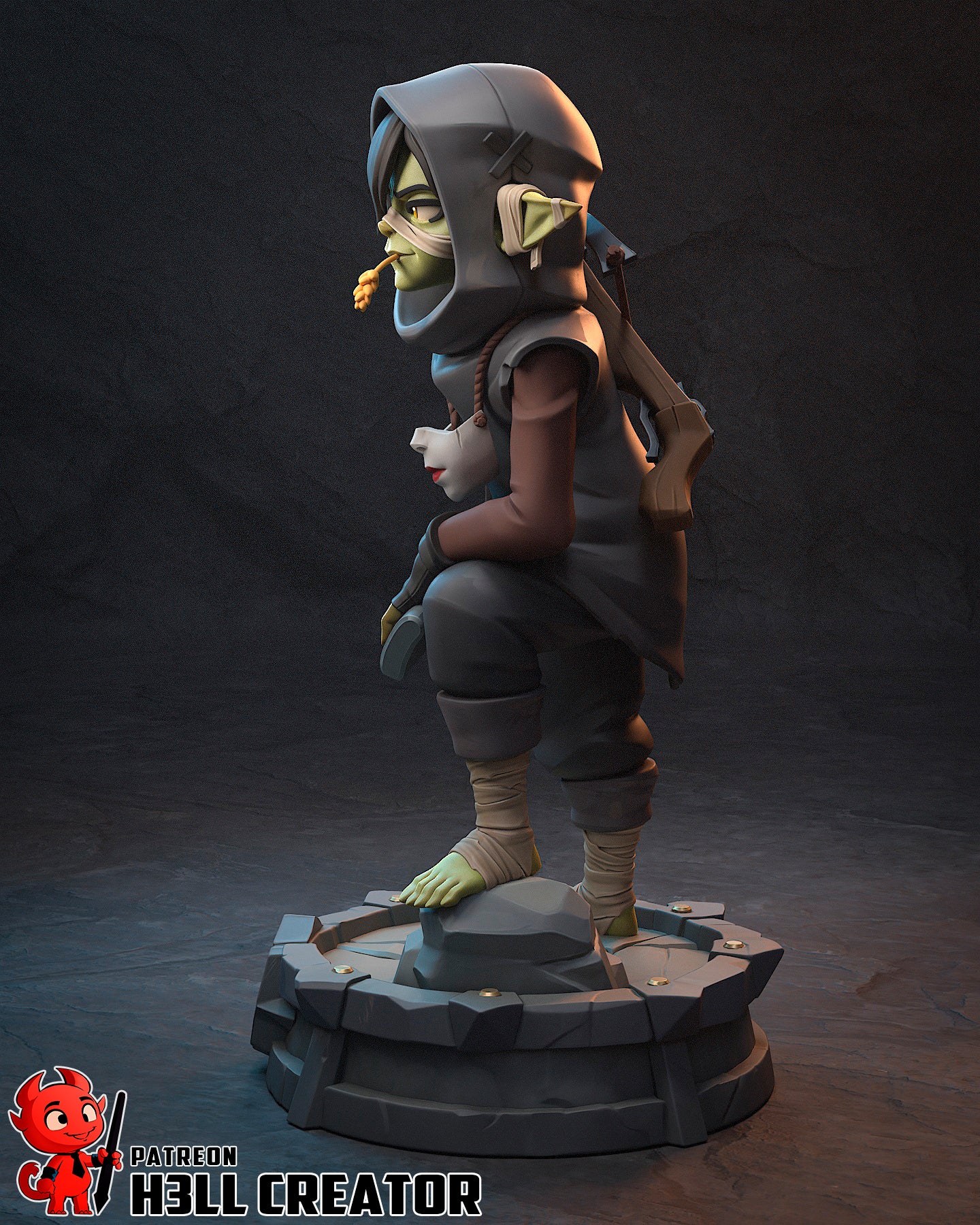 Nott | The Mighty Nein | Handcrafted Figure