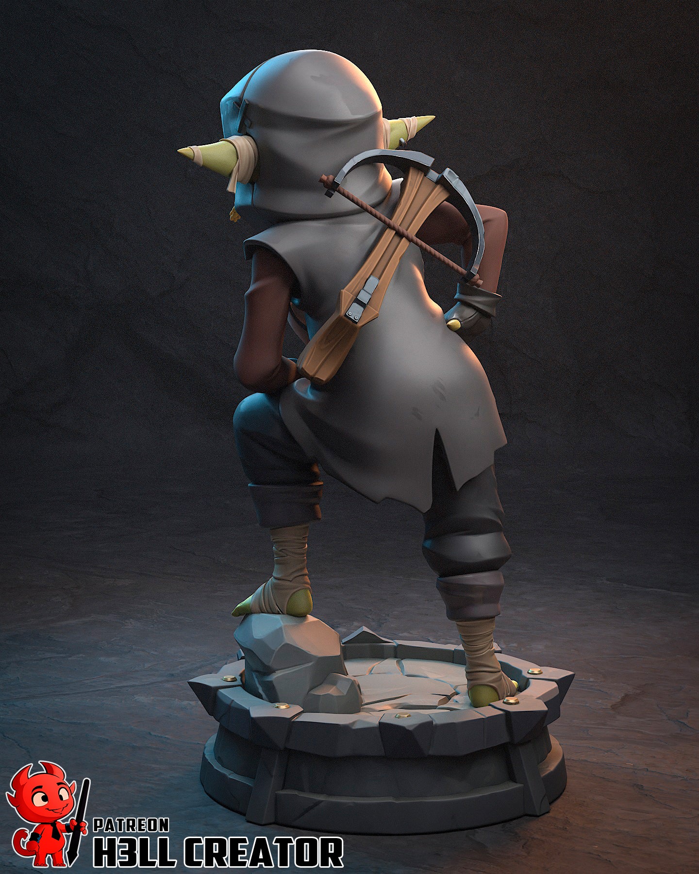 Nott | The Mighty Nein | Handcrafted Figure