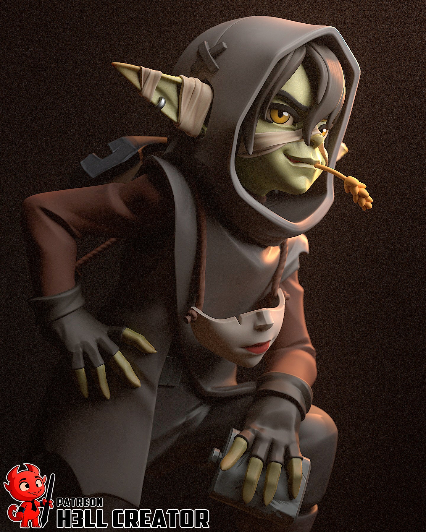 Nott | The Mighty Nein | Handcrafted Figure