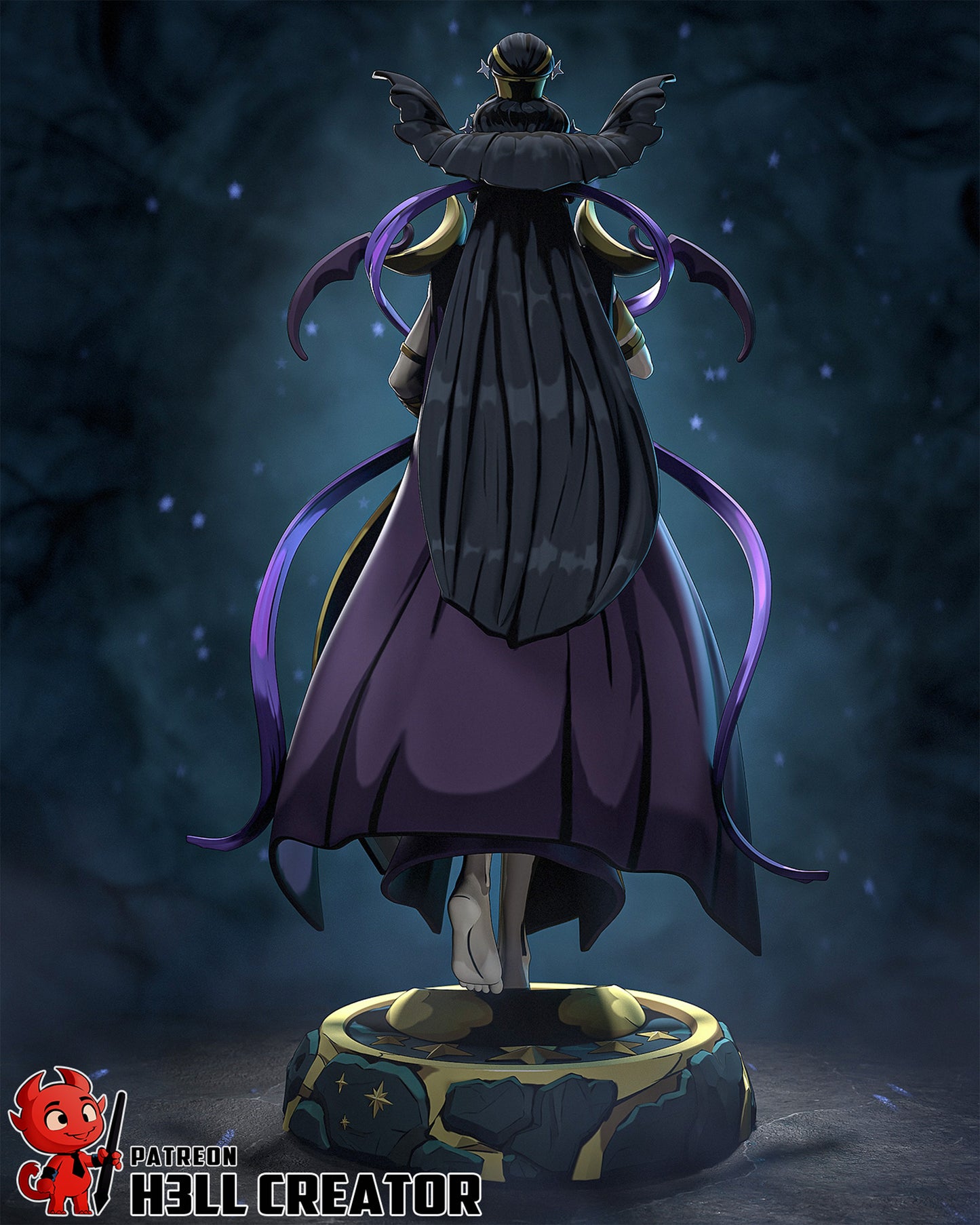 Goddess of Night | Handcrafted Figure