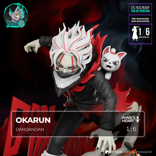 Okarun | Dandandan | Handcrafted Figure