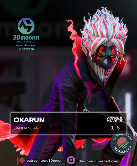 Okarun | Dandandan | Handcrafted Figure