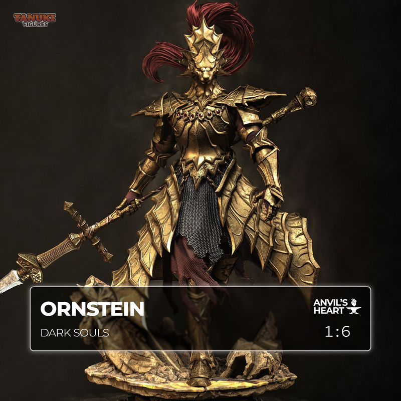 Golden Dragonslayer | Handcrafted Figure
