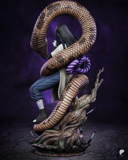 White Serpent | Shinobi | Handcrafted Figure