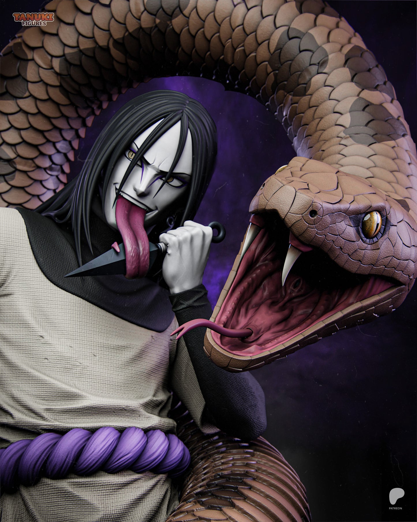 Orochimaru | Handcrafted Figure
