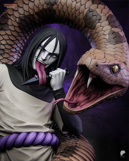 White Serpent | Shinobi | Handcrafted Figure