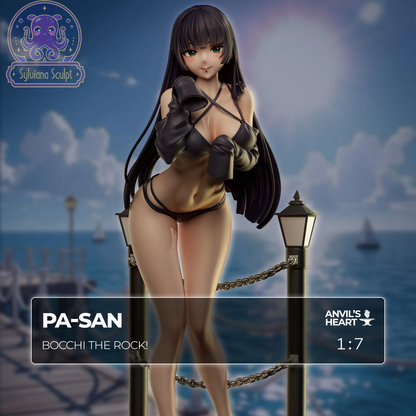 Gothic Bassist | Handcrafted Figure