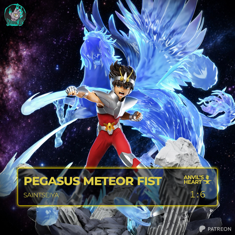 Pegasus Meteor Fist | Handcrafted Figure
