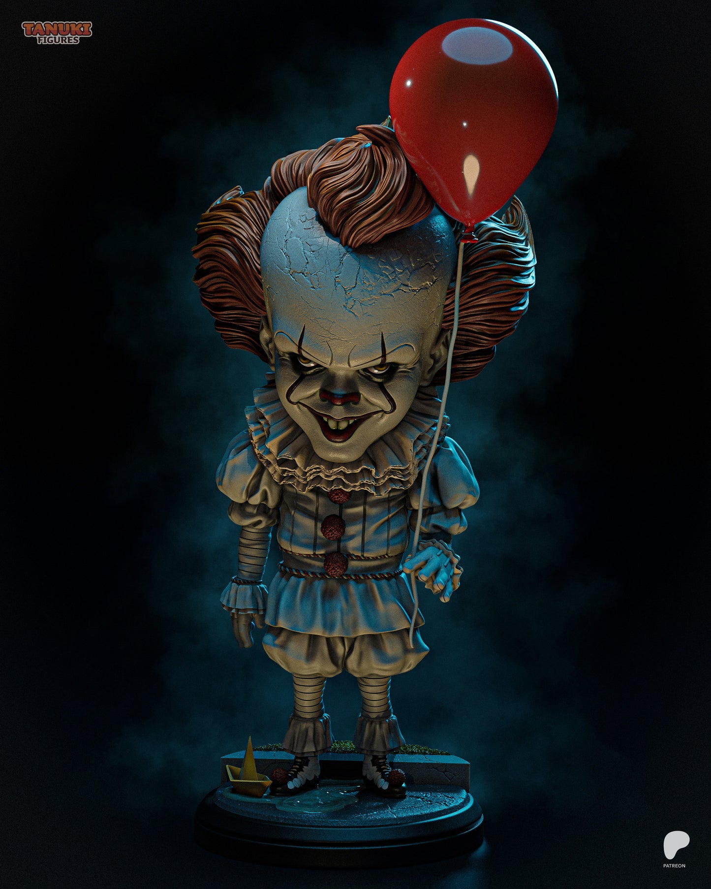 Pennywise Chibi | IT | Handcrafted Figure