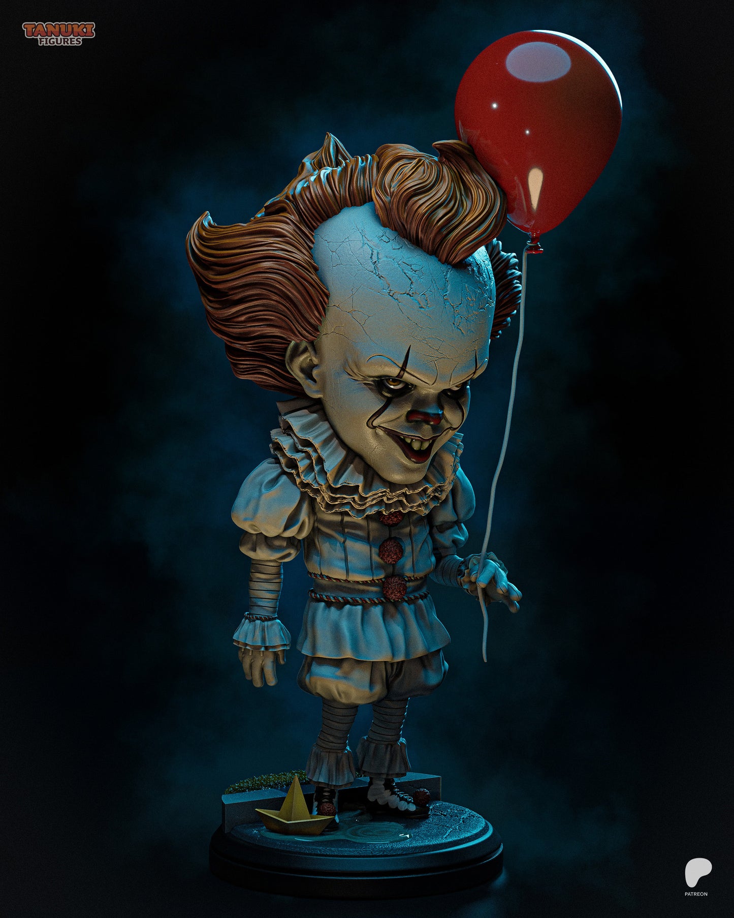 Pennywise Chibi | IT | Handcrafted Figure