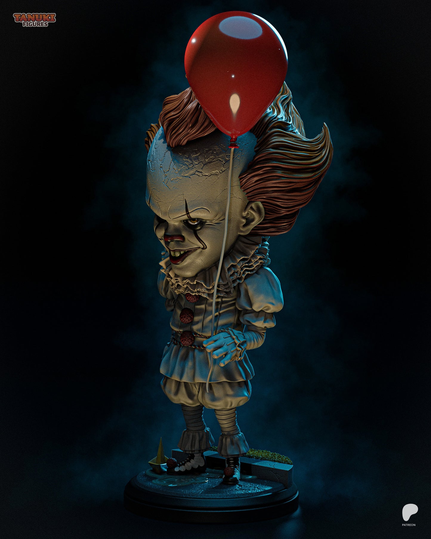 Pennywise Chibi | IT | Handcrafted Figure