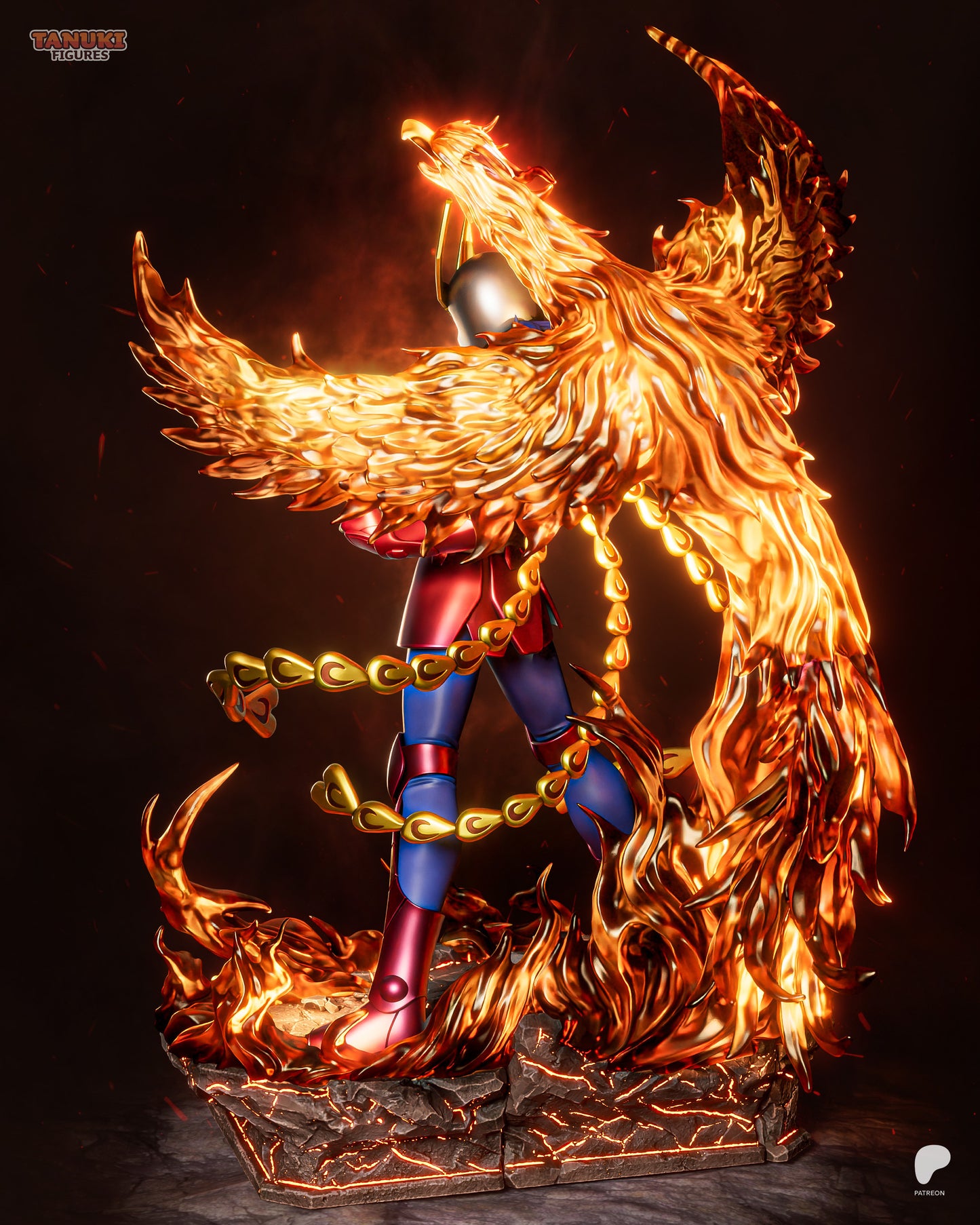 Phoenix Ikki | Saint Seiya | Handcrafted Figure