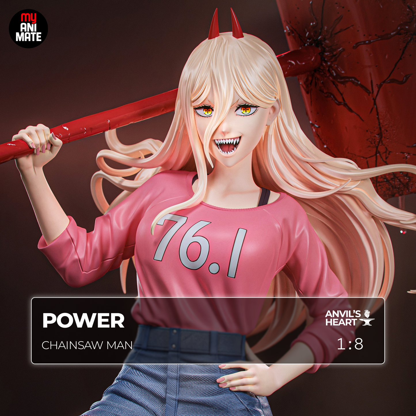 The Blood Fiend Queen | Chainsaw | Handcrafted Figure