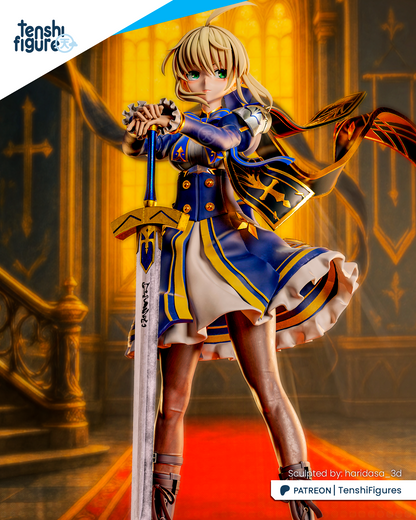 Saber | Honkai Star Rail | Handcrafted Figure