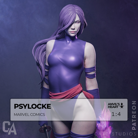 Psychic Blade Warrior | Handcrafted Figure