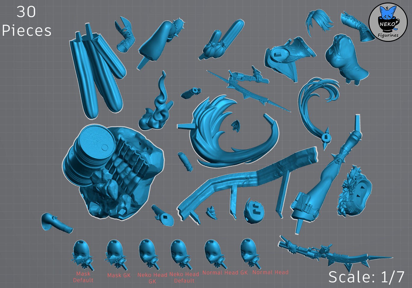 Pulchra | Zenless Zone Zero | Handcrafted Figure