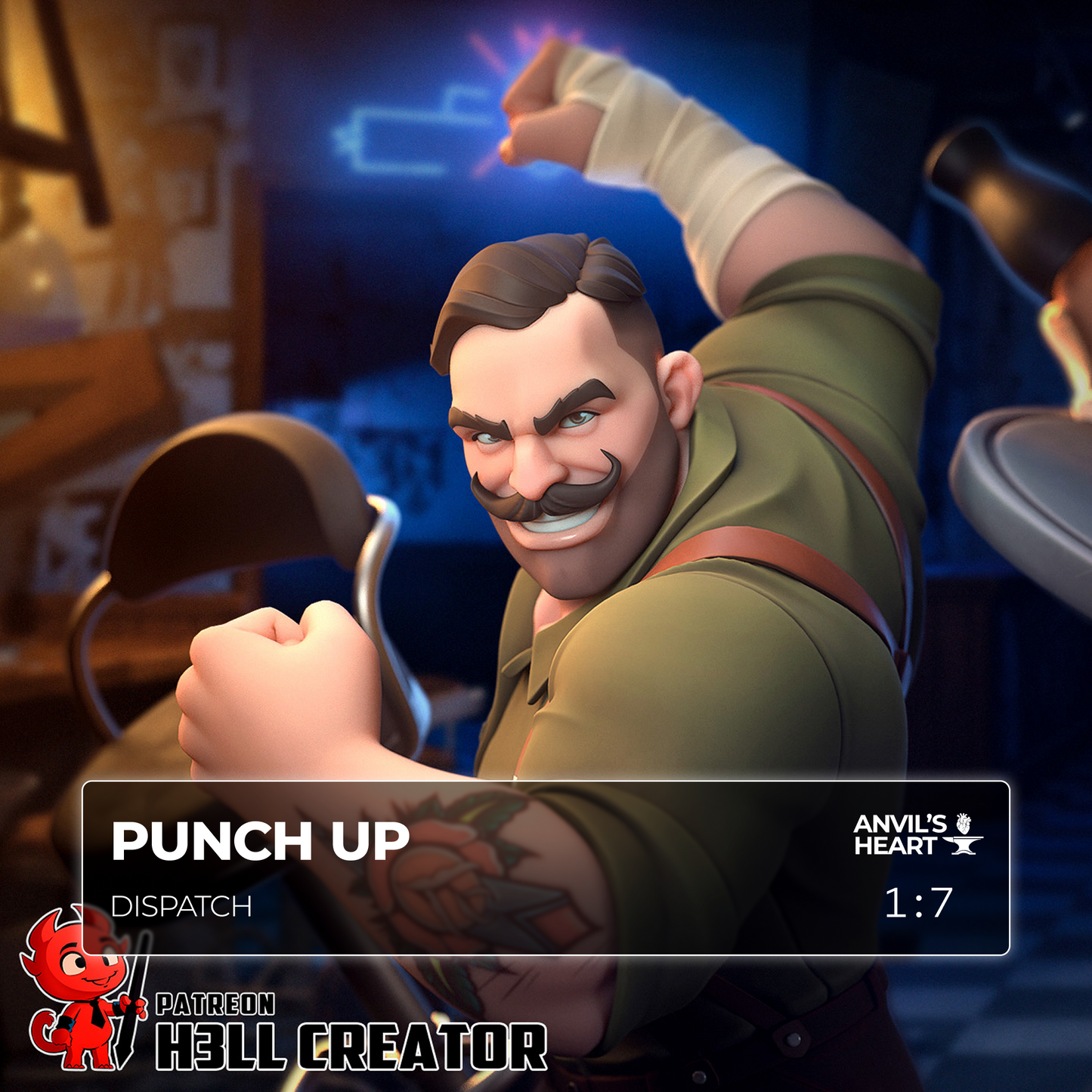 Punch Up | Dispatch | Handcrafted Figure