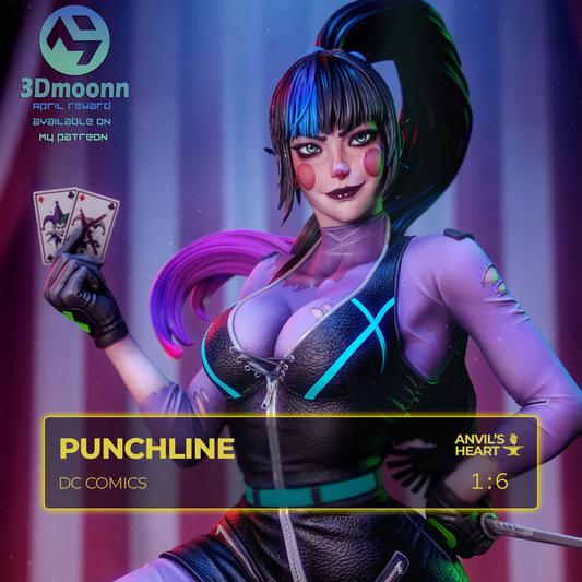 Punchline | DC comics | Handcrafted Figure