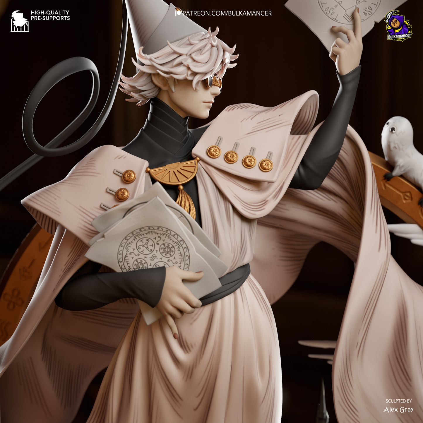 Mystic Hat Master | Handcrafted Figure