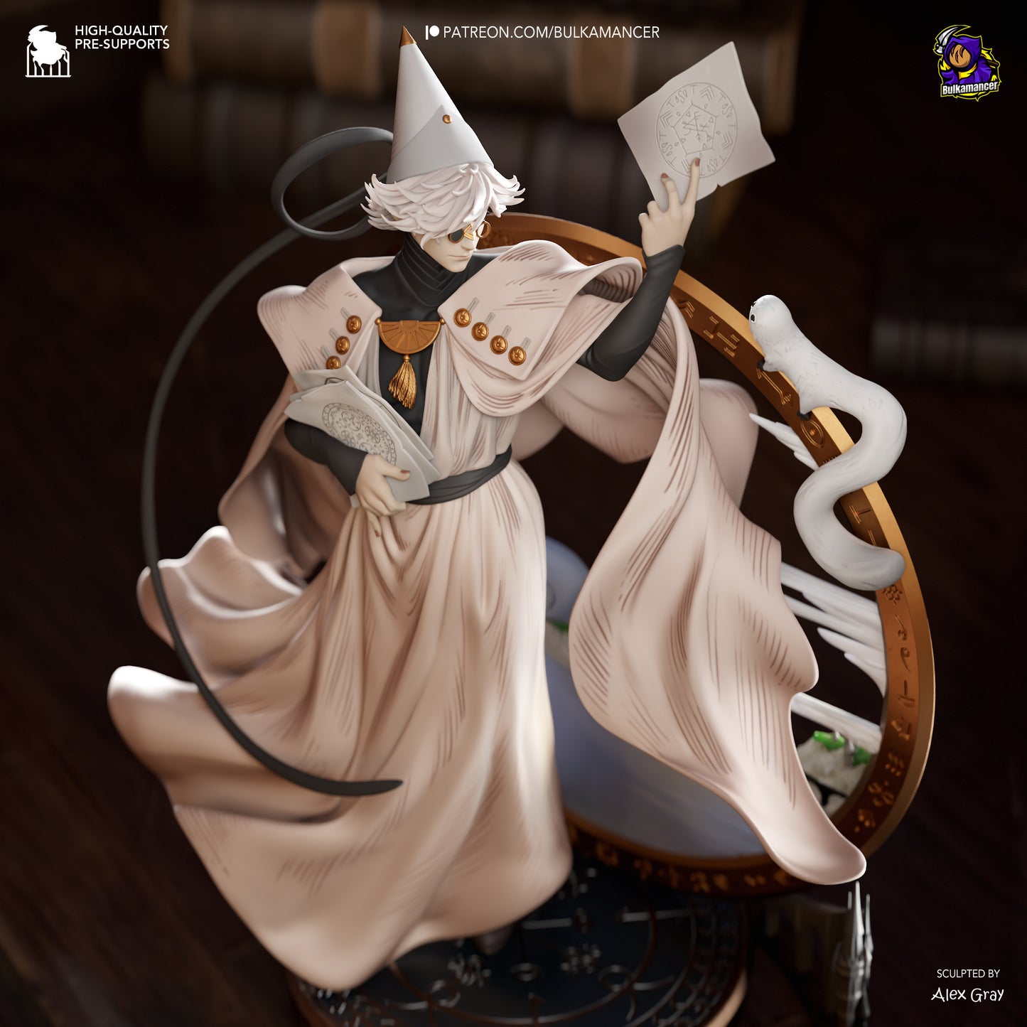 Mystic Hat Master | Handcrafted Figure